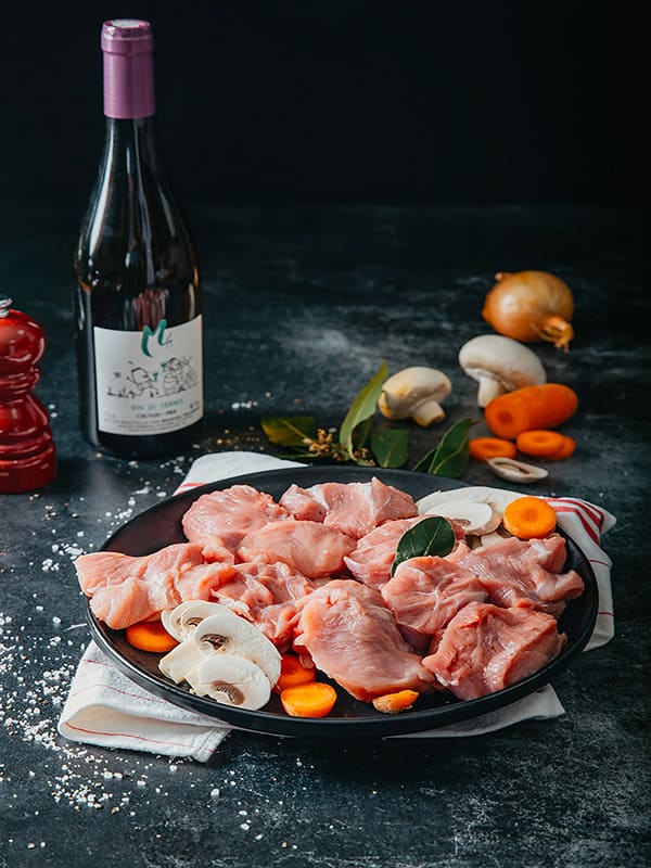 BLANQUETTE VEAU SANS OS - Les Viandes Fermieres Boucherie en Ligne en Normandie