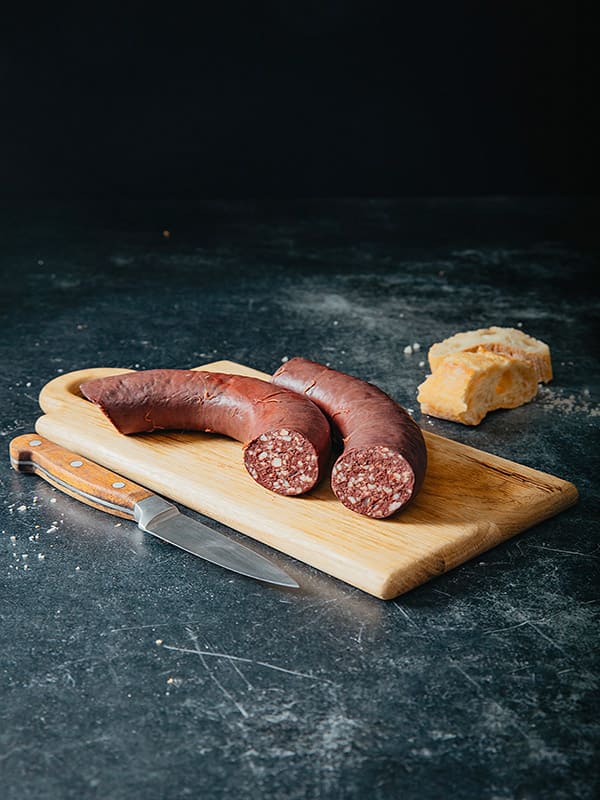 BOUDIN NOIR AUX OIGNONS X2 - Les Viandes Fermieres Boucherie en Ligne en Normandie