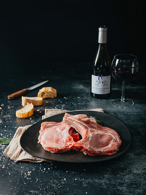 CÔTE DE PORC - Les Viandes Fermieres Boucherie en Ligne en Normandie