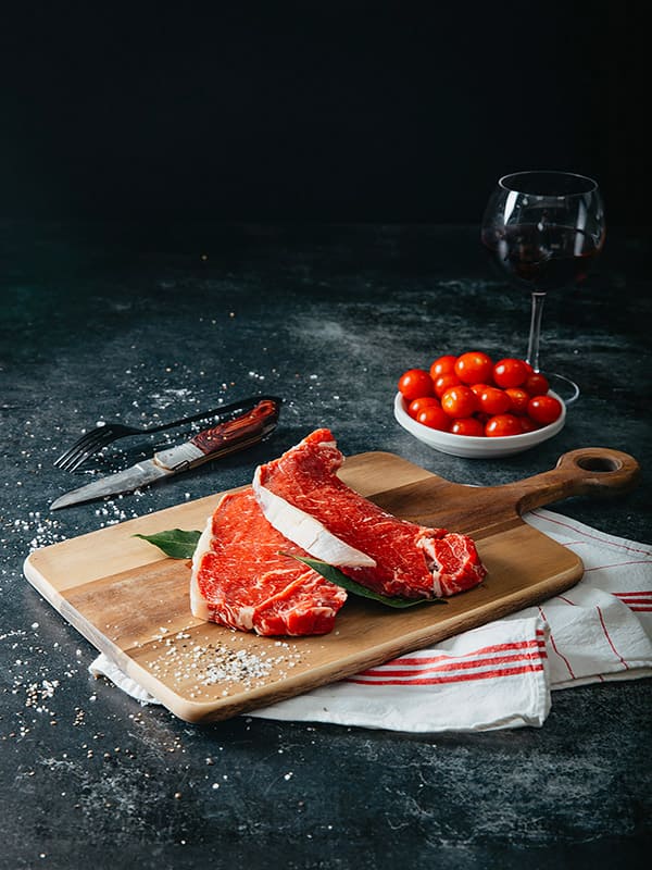 FAUX FILET DE BOEUF TRANCHÉ - Les Viandes Fermieres Boucherie en Ligne en Normandie