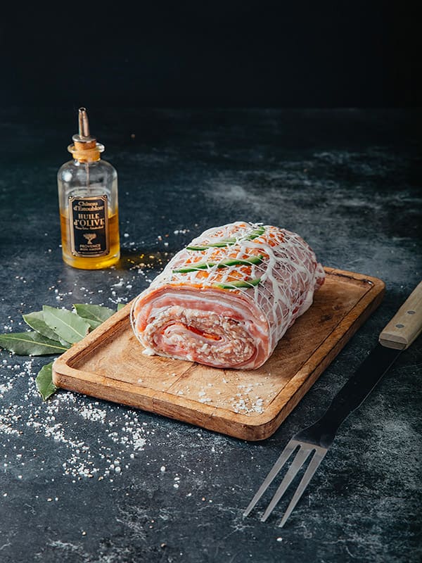 Poitrine de Veau Farcie - Les Viandes Fermieres Boucherie en Ligne en Normandie