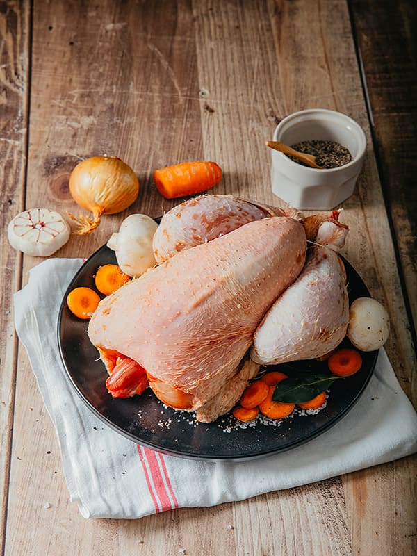 Poule Fermiere - Les Viandes Fermieres Boucherie en Ligne en Normandie