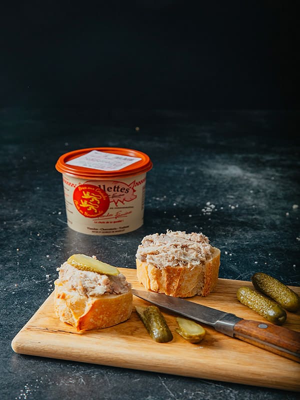 Rillettes Pur Porc - Les Viandes Fermieres Boucherie en Ligne en Normandie