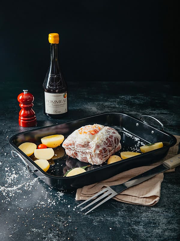 Roti De porc Orloff - Les Viandes Fermieres Boucherie en Ligne en Normandie