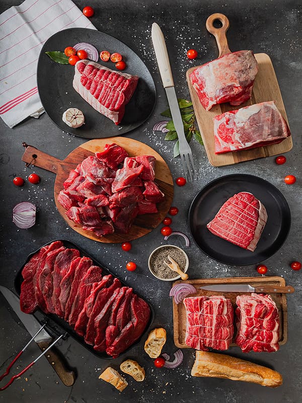 Boeuf - Les Viandes Fermieres Boucherie en Ligne en Normandie