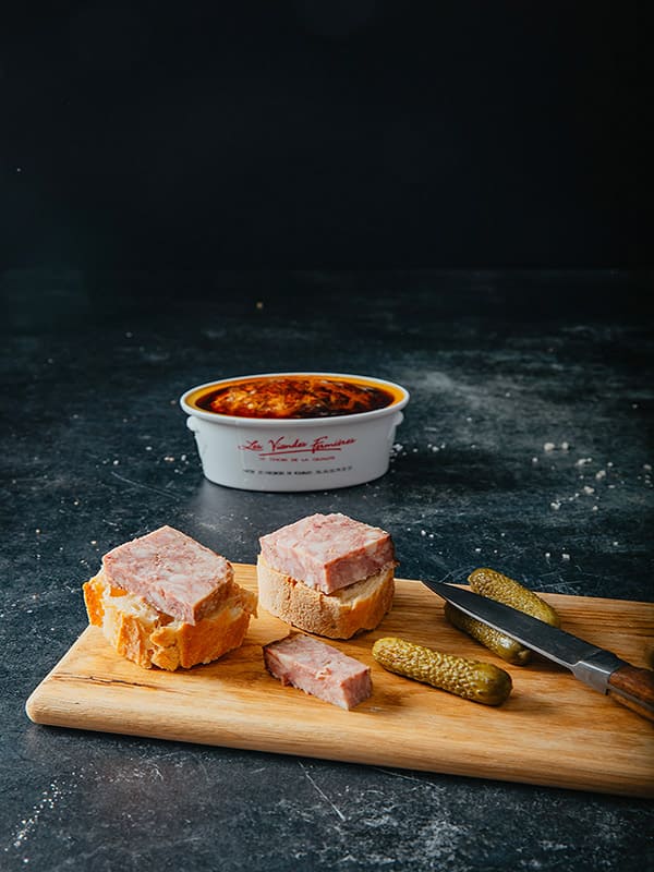 Terrine De Campagne - Les Viandes Fermieres Boucherie en Ligne en Normandie